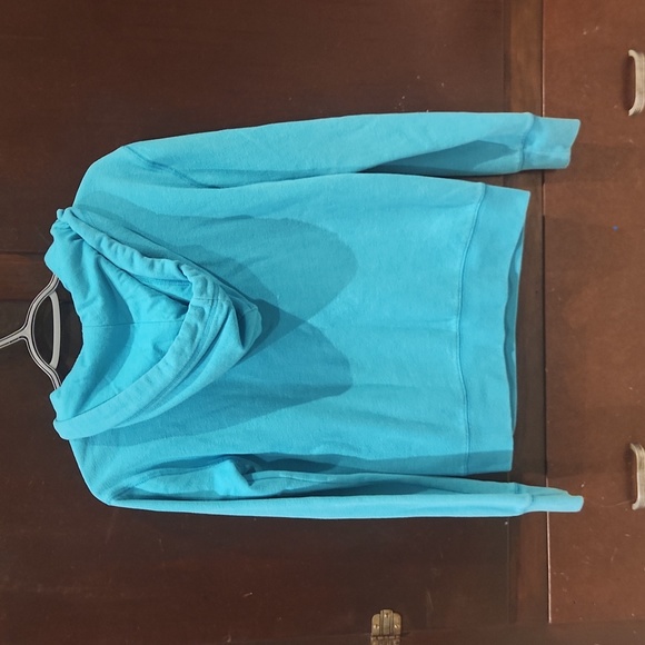 Aeropostale Women's SequinTeal Sweatshirt/Hoodie size XS - Picture 2 of 4